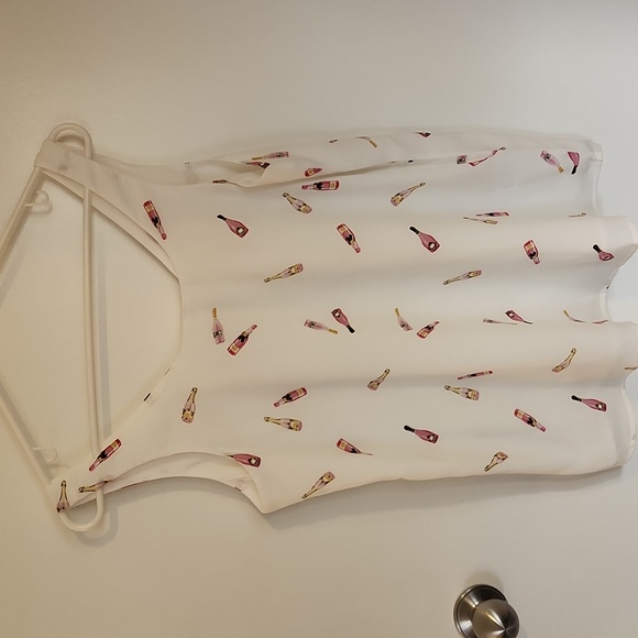 Champagne bottle print camisole - Picture 4 of 6